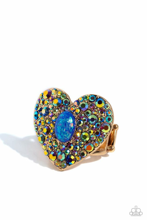 Paparazzi  Bejeweled Beau - Blue  Ring