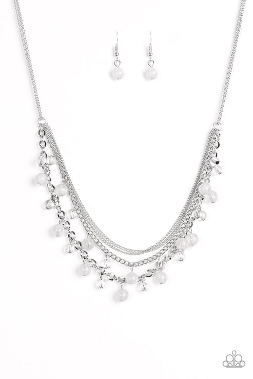 Paparazzi  Ocean Odyssey - Silver  Necklace