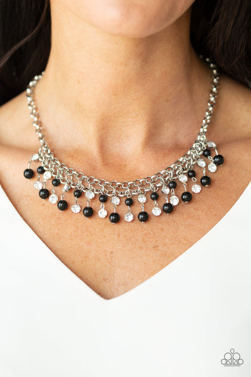 Paparazzi  You May Kiss The Bride - Black  Necklace