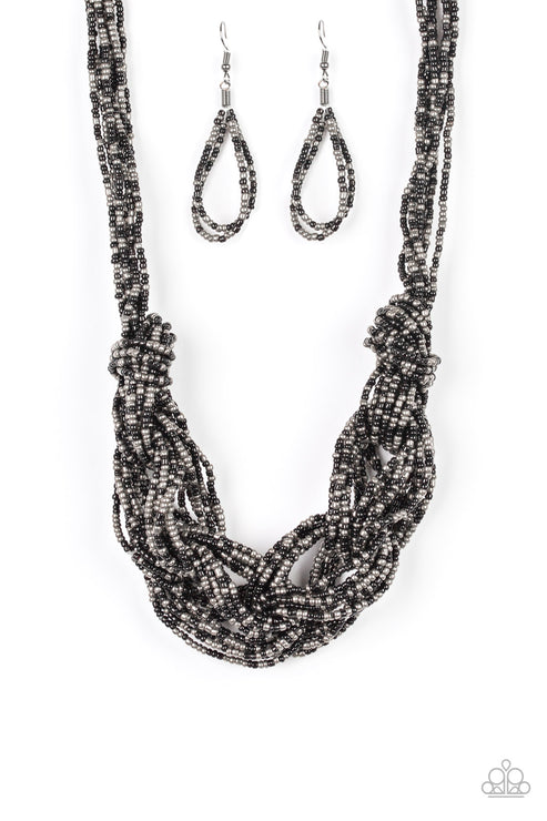 Paparazzi  City Catwalk - Black  Necklace