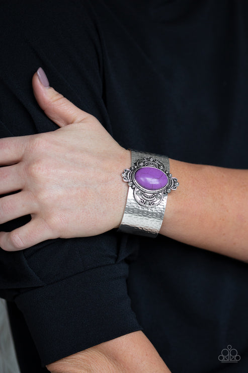 Paparazzi  Yes I CANYON - Purple  Bracelet