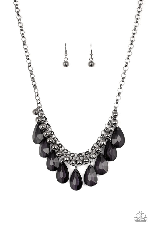 Paparazzi  Fashionista Flair - Black  Necklace