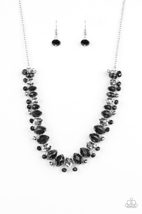 Paparazzi  BRAGs To Riches - Black  Necklace