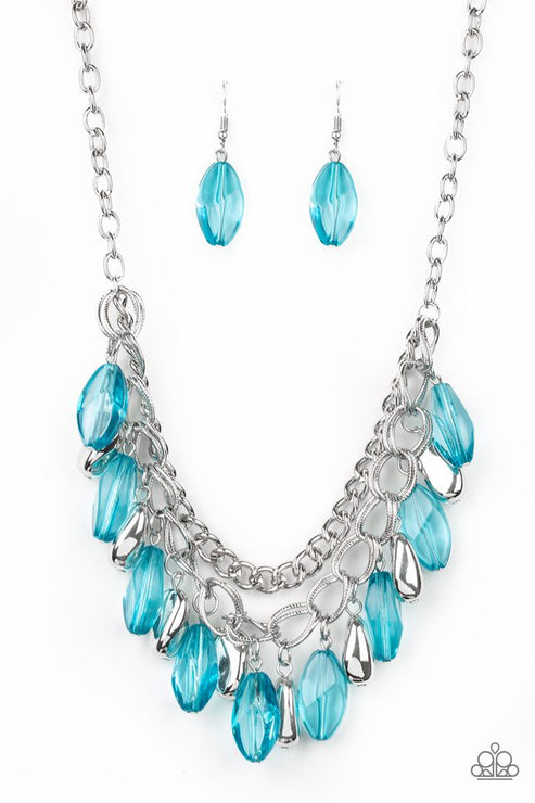 Paparazzi  Spring Daydream - Blue  Necklace