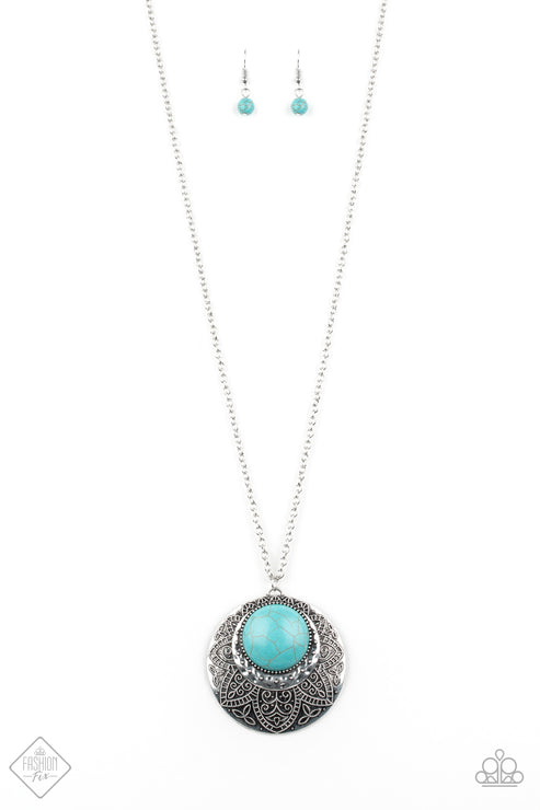 Paparazzi  Medallion Meadow  Necklace