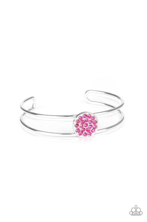 Paparazzi  Dial Up The Dazzle - Pink  Bracelet