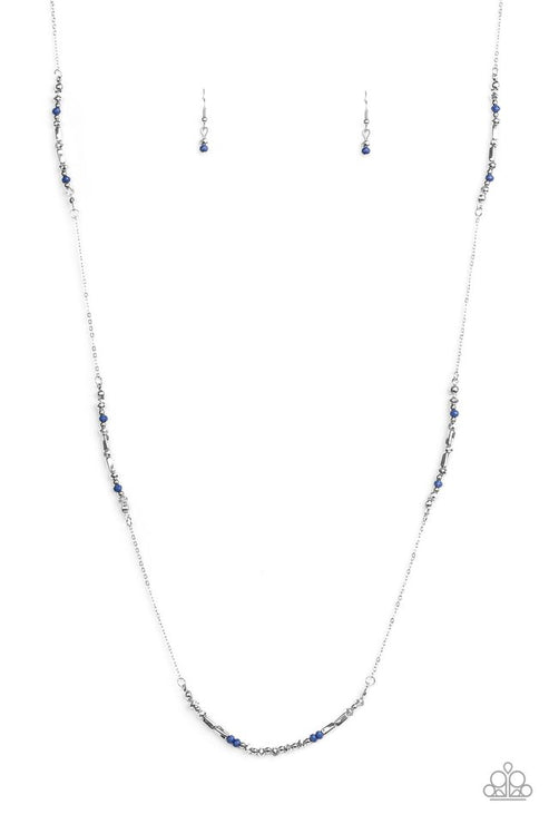 Paparazzi  Mainstream Minimalist - Blue  Necklace