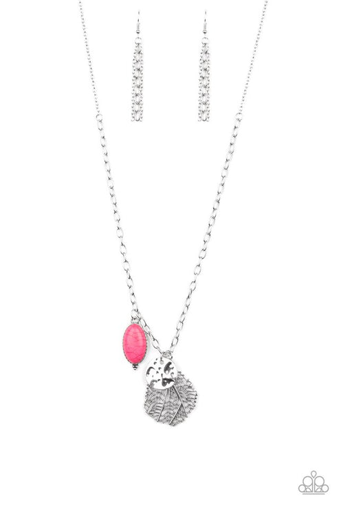 Paparazzi  Free-Spirited Forager - Pink  Necklace