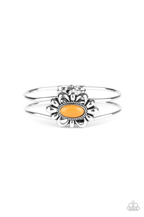 Paparazzi  Serene Succulent - Orange  Bracelet