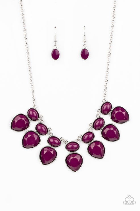 Paparazzi  Modern Masquerade - Purple  Necklace