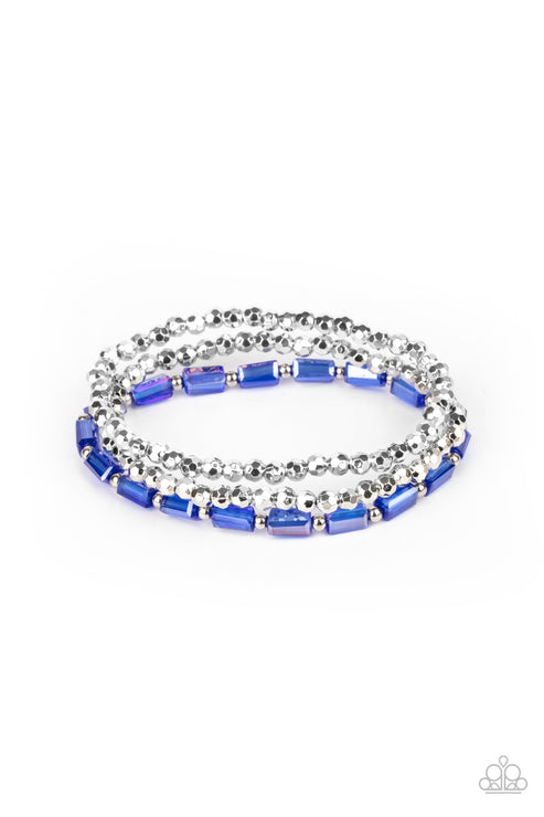 Paparazzi  Elegant Essence - Blue  Bracelet