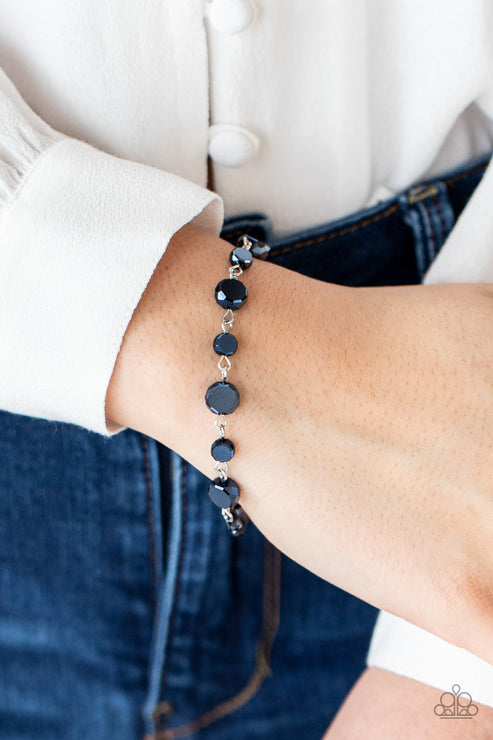 Paparazzi  Colorfully Cosmic - Blue  Bracelet