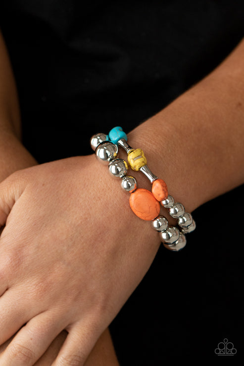 Paparazzi  Authentically Artisan - Multi  Bracelet