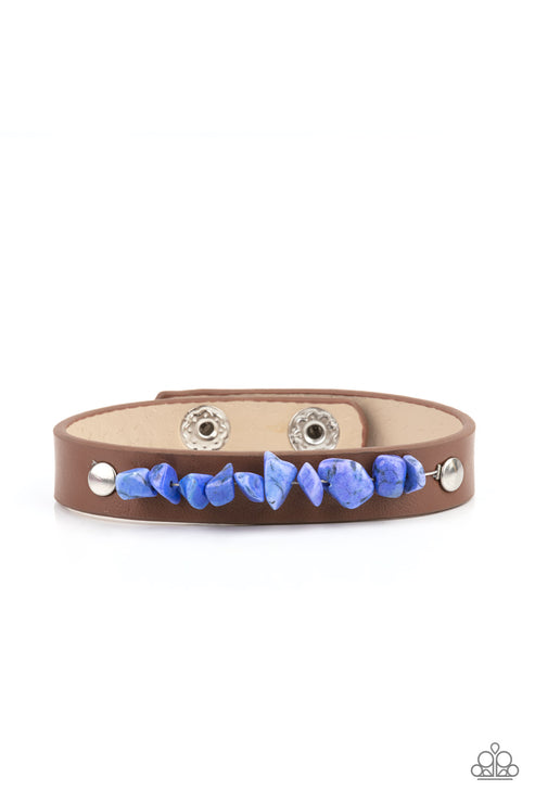 Paparazzi  Pebble Paradise - Blue  Bracelet