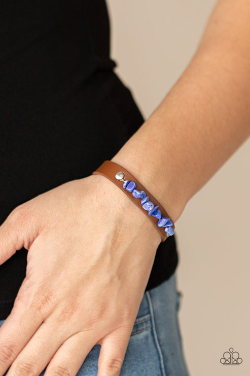 Paparazzi  Pebble Paradise - Blue  Bracelet