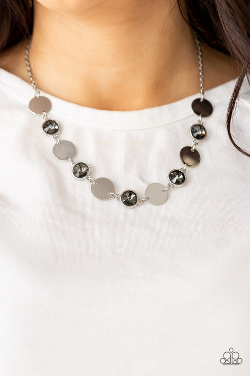 Paparazzi  Refined Reflections - Silver  Necklace