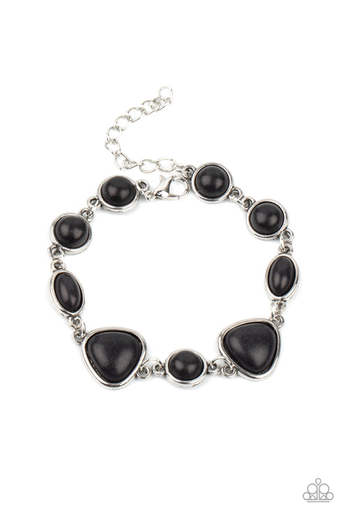 Paparazzi  Eco-Friendly Fashionista - Black  Bracelet