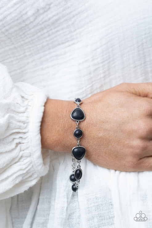 Paparazzi  Eco-Friendly Fashionista - Black  Bracelet