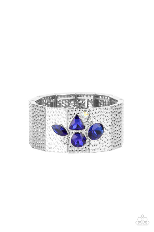 Paparazzi  Flickering Fortune - Blue  Bracelet