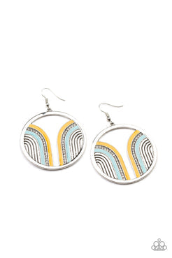 Paparazzi  Delightfully Deco - Multi  Earrings