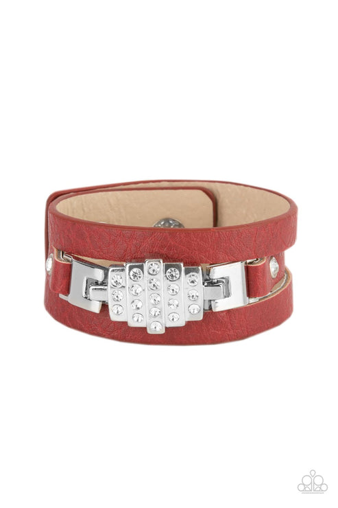 Paparazzi  Ultra Urban - Red  Bracelet