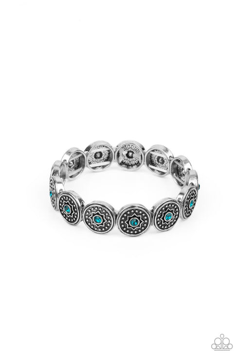 Paparazzi  Colorfully Celestial - Blue  Bracelet