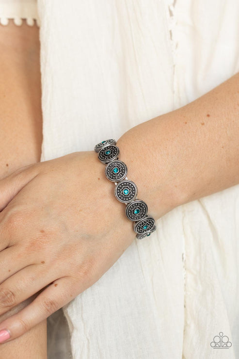 Paparazzi  Colorfully Celestial - Blue  Bracelet