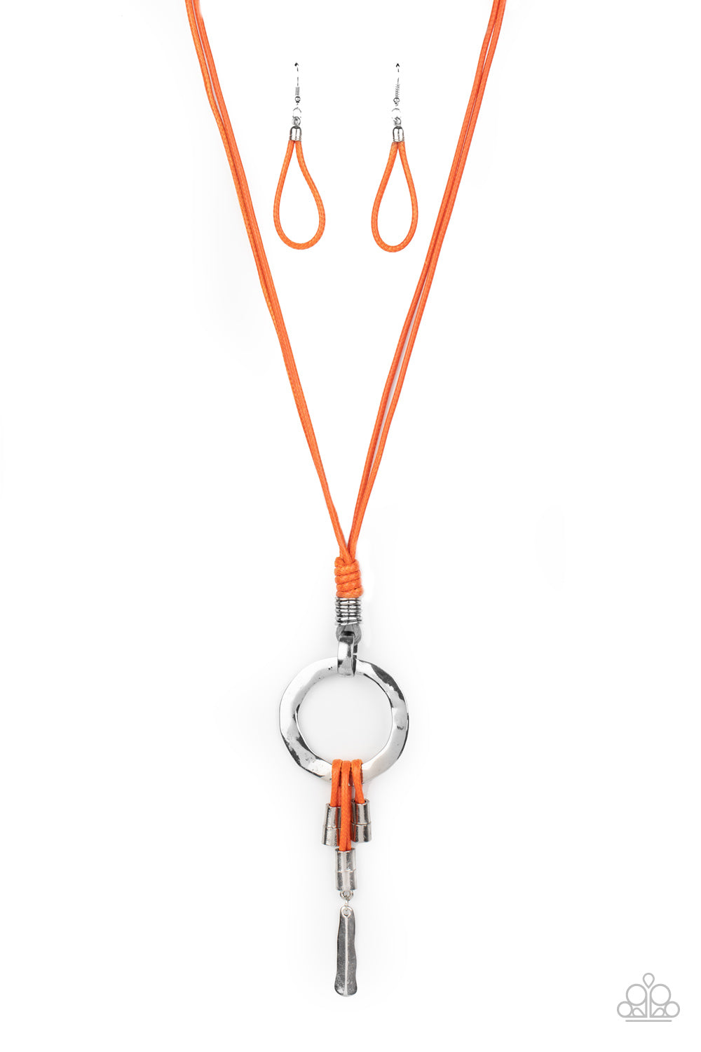 Tranquil Artisan - Orange Paparazzi Necklace