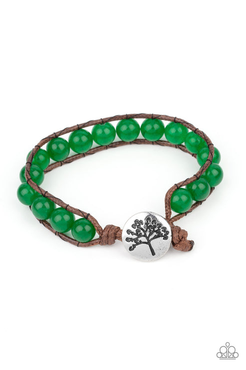 Paparazzi  Seasonal Bounty - Green  Bracelet