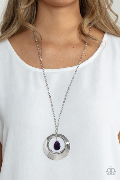 Paparazzi  Inner Tranquility - Purple  Necklace