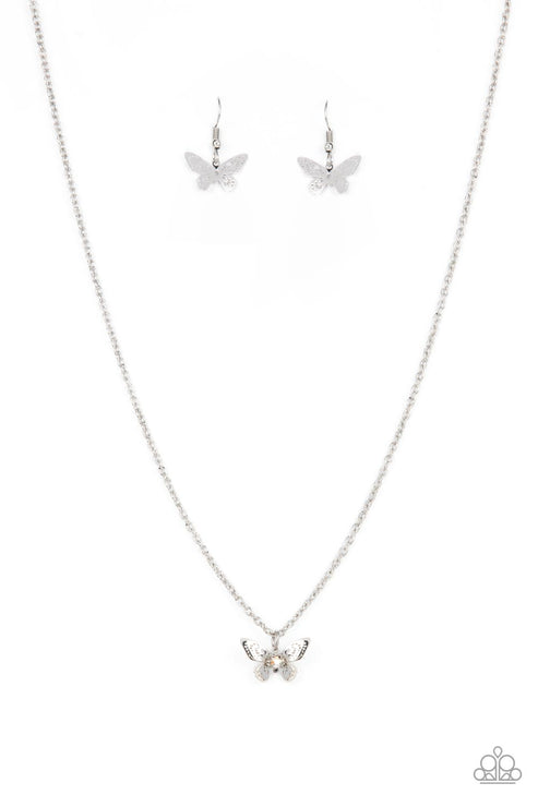 Paparazzi  Flutter Love - Multi  Necklace