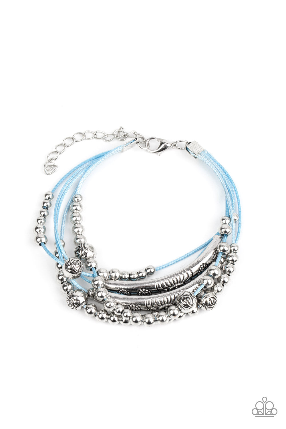 PAPARAZZI - WANDERLUST WANDERESS - BLUE BRACELET