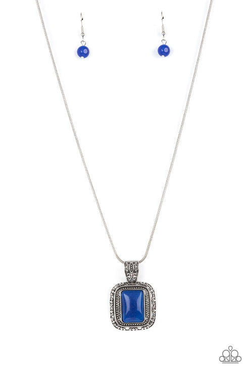 Paparazzi  Right Hand TALISMAN - Blue  Necklace