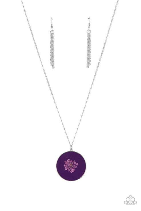 Paparazzi  Prairie Picnic - Purple  Necklace