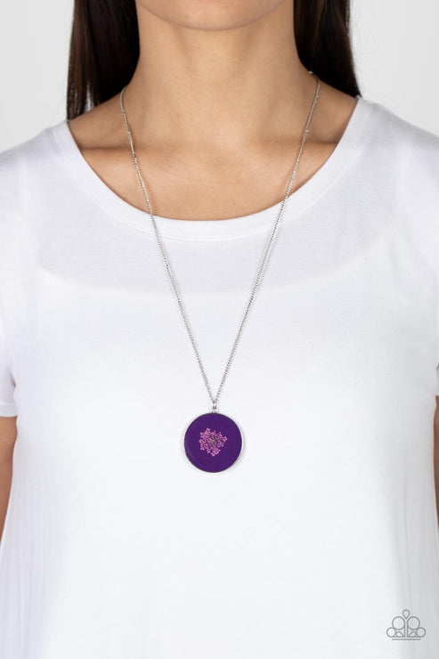 Paparazzi  Prairie Picnic - Purple  Necklace