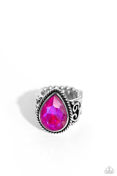 Paparazzi  Supernatural Sparkle - Pink  Ring