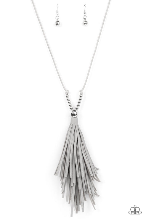 Paparazzi  A Clean Sweep - Silver  Necklace