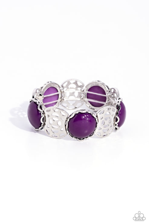 Paparazzi  Ethereal Excursion - Purple  Bracelet