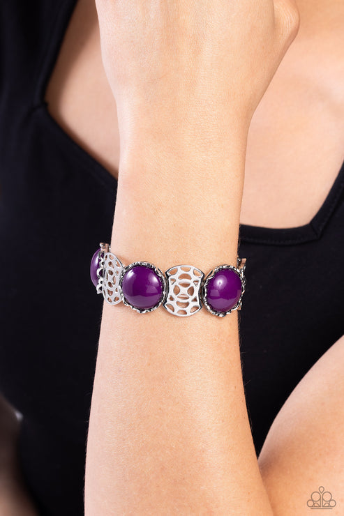 Paparazzi  Ethereal Excursion - Purple  Bracelet