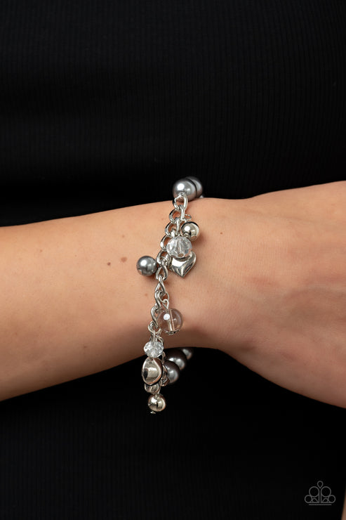 Paparazzi  Adorningly Admirable - Silver  Bracelet