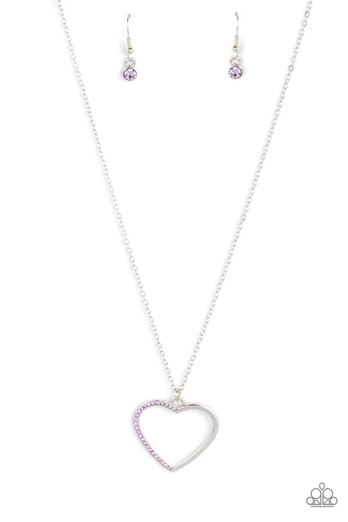 Paparazzi  Love to Sparkle - Purple  Necklace