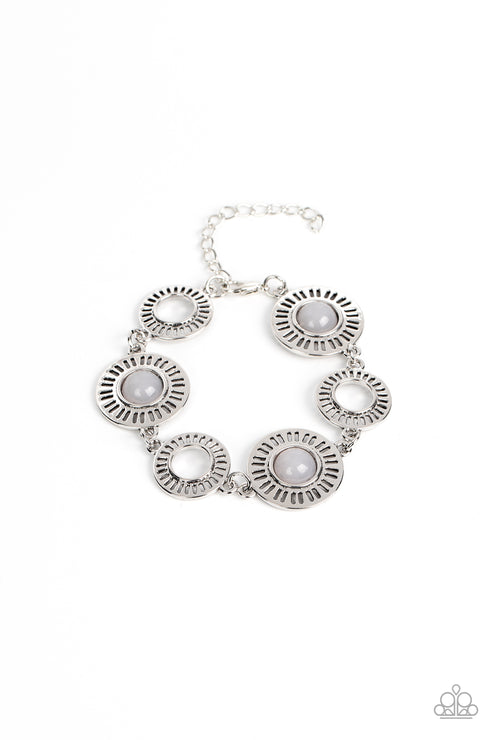 Paparazzi  Coastal Charmer - Silver  Bracelet