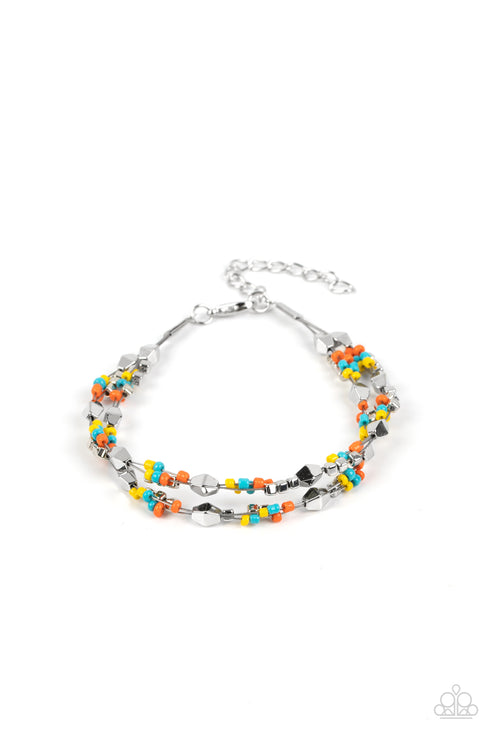 Paparazzi  Explore Every Angle - Multi  Necklace/Paparazzi  Elite Explorer - Multi  Bracelet