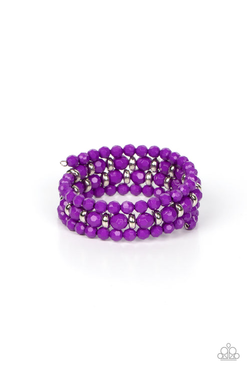 Paparazzi  Its a Vibe - Purple  Bracelet