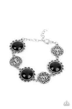 Paparazzi  Positively Poppy - Black  Bracelet