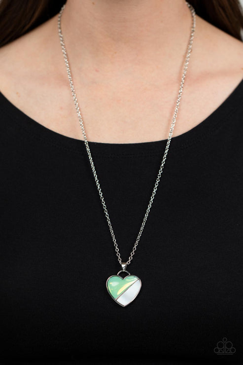 Paparazzi  Nautical Romance - Green  Necklace