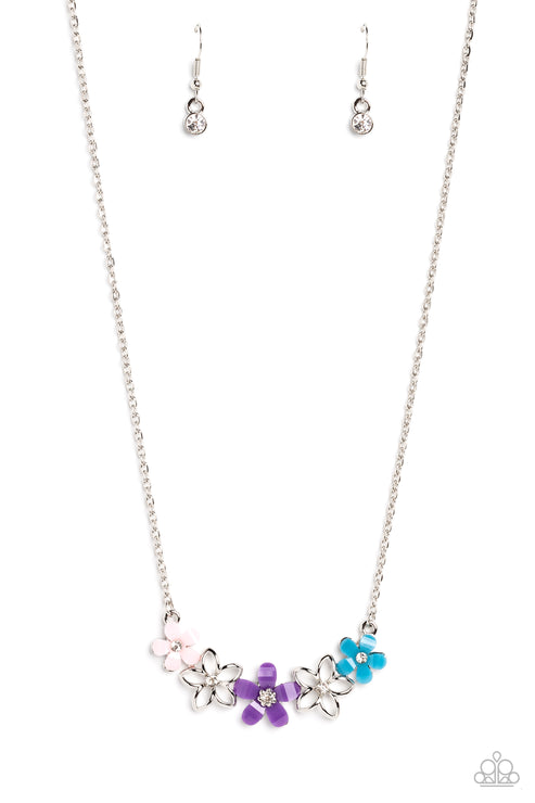 Paparazzi  WILDFLOWER About You - Purple  Necklace