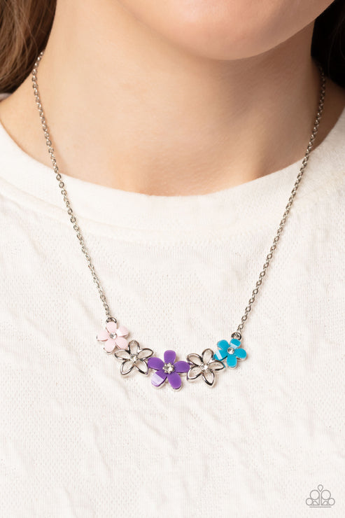 Paparazzi  WILDFLOWER About You - Purple  Necklace