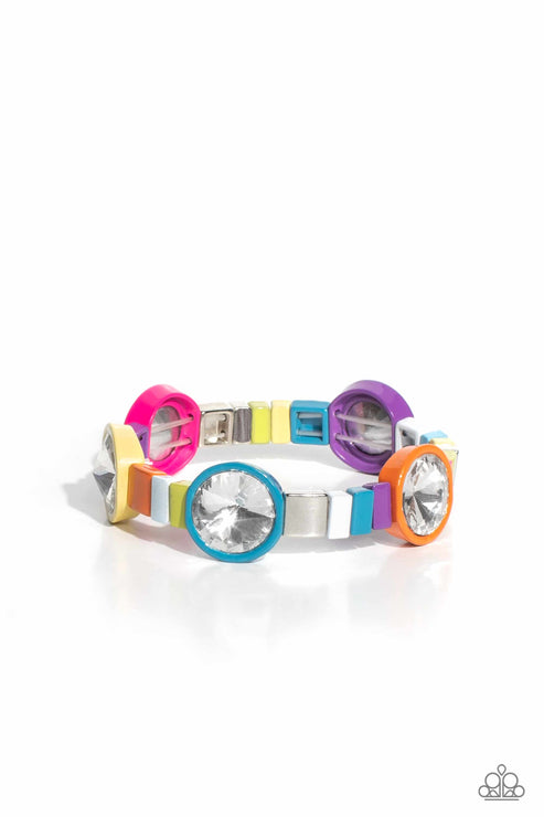 Paparazzi  Multicolored Madness - Multi  Bracelet