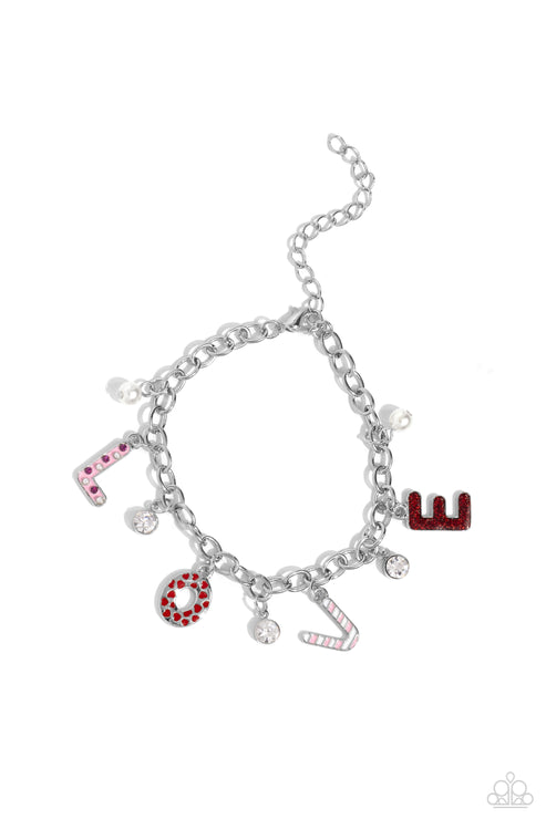 Paparazzi  Lovestruck Leisure - Red  Bracelet